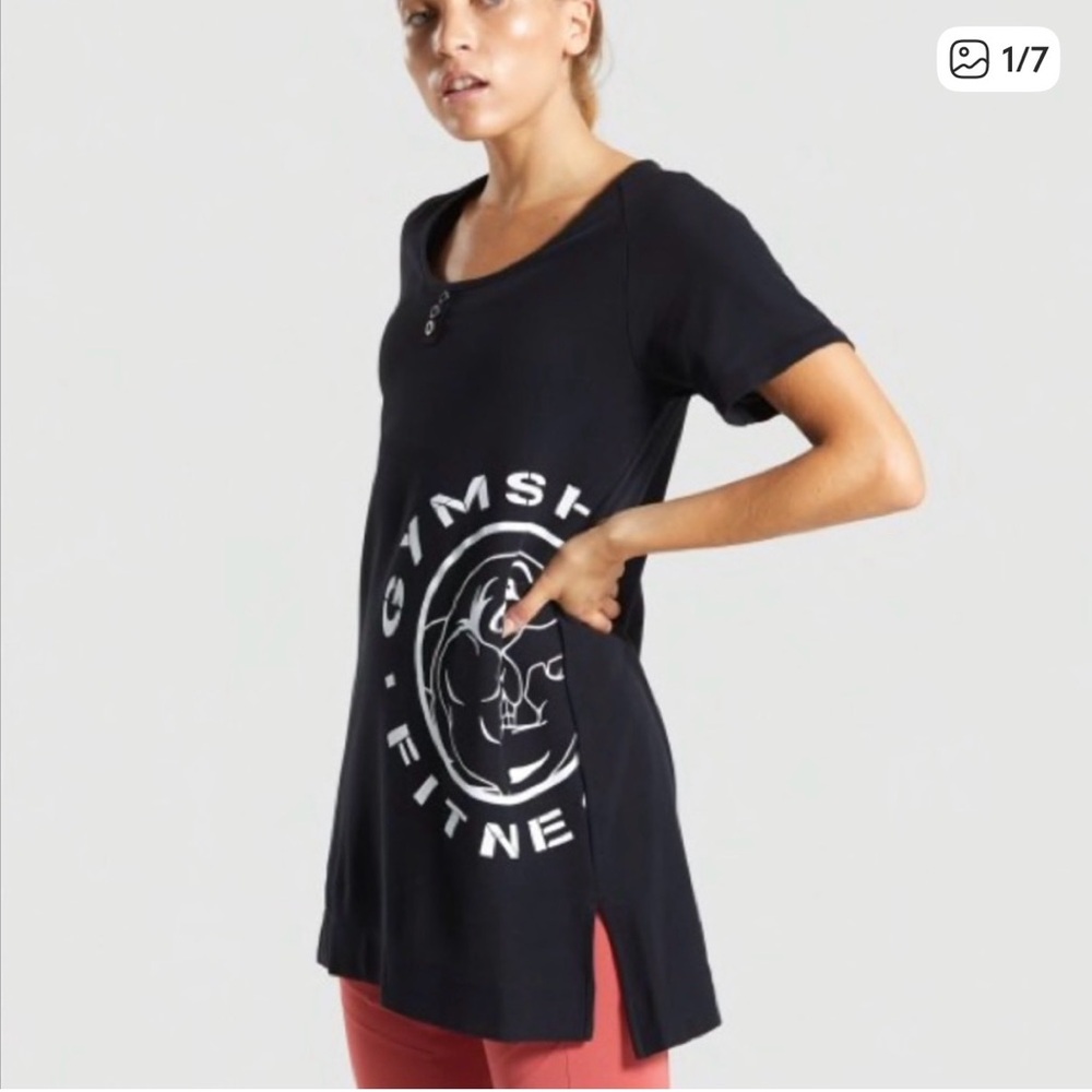 Gymshark Legacy Fitness Longline Tee